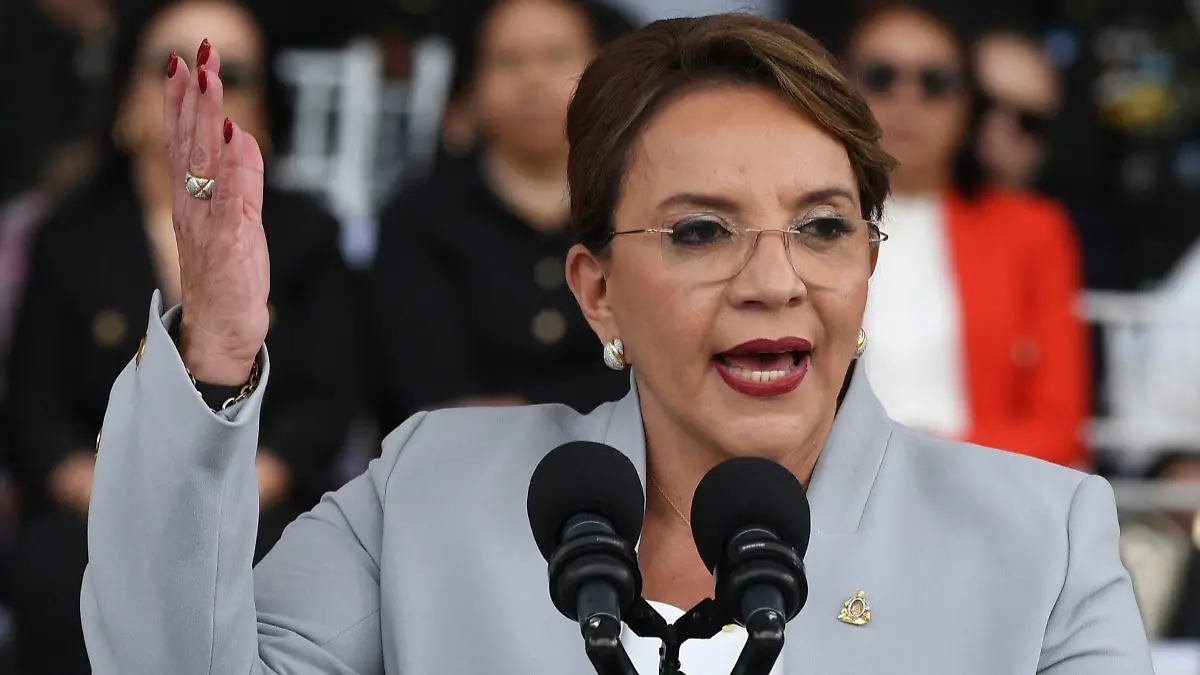 Xiomara Castro, presidenta de Honduras